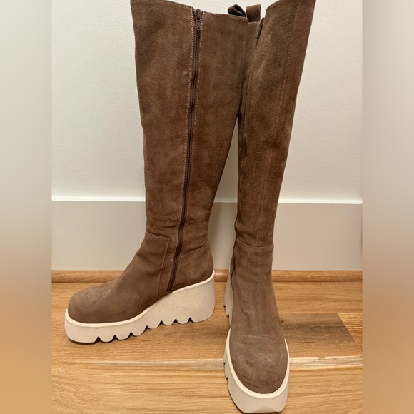 🤎Free People Alexi wedge tall boot 🤎 - Picture 4 of 5